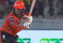 अभिषेक शर्मा ने 15 गेंद में जड़ा अर्धशतक