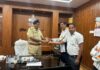 मां तुझे प्रणाम योजना से लौटे युवाओं का पुलिस अधीक्षक कार्यालय में सम्मान*