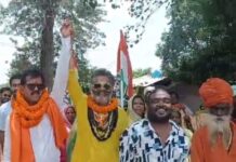 *राहुल प्रियंका सेना के प्रदेश महामंत्री बनने पर श्रीधर शर्मा का अमरकंटक में भव्य स्वागत, शोभायात्रा में उमड़ा जनसैलाब*