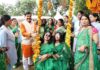 महिला जन प्रतिनिधियों ने मुख्यमंत्री निवास में मनाया सावन का उत्सव, दिखी लोक संस्कृति की झलक