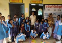 सेवा संकल्प अभियान में रंगोली और विज्ञान गतिविधियों से जागरूकता का संदेश